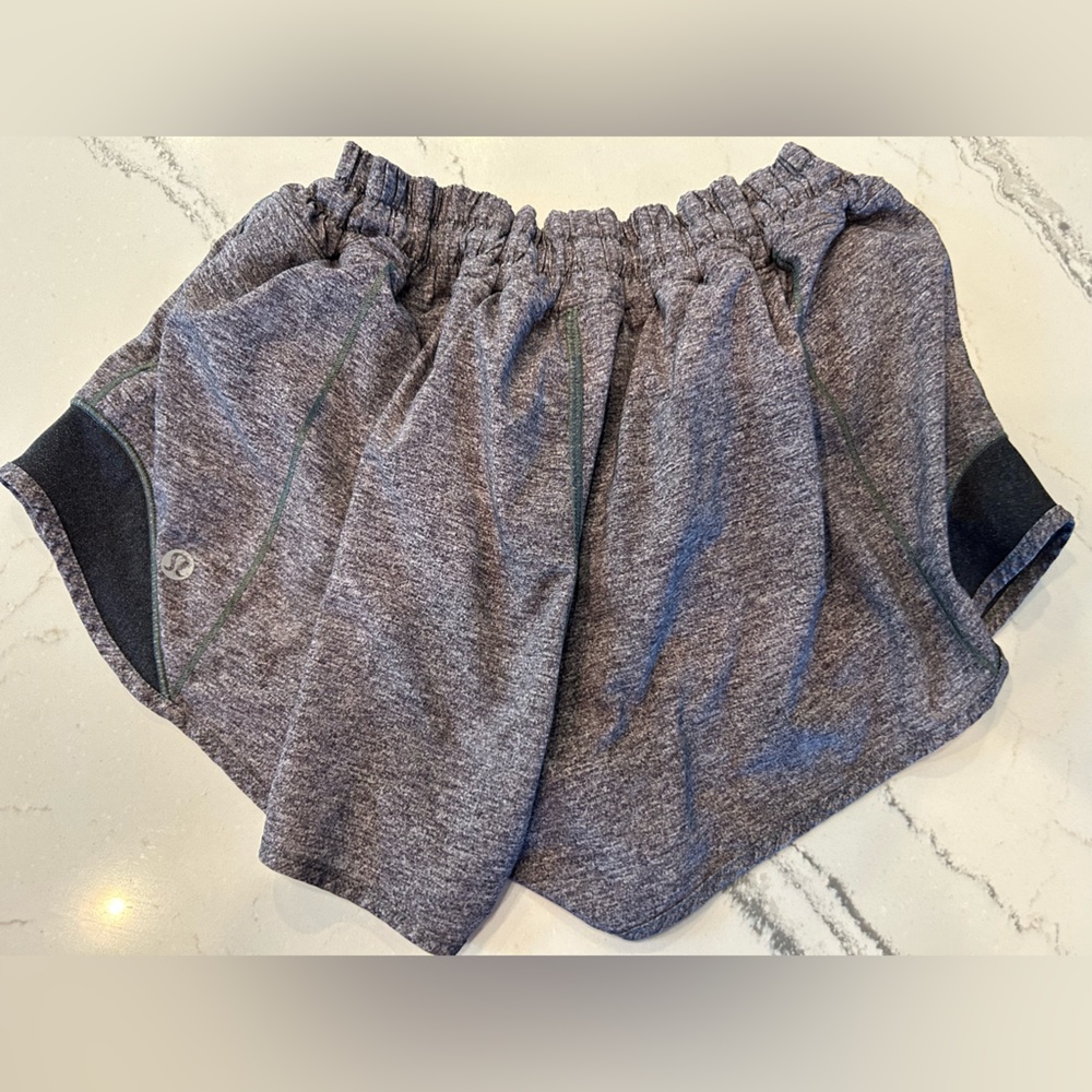 lululemon shorts!! condition: excellent!! color: gray